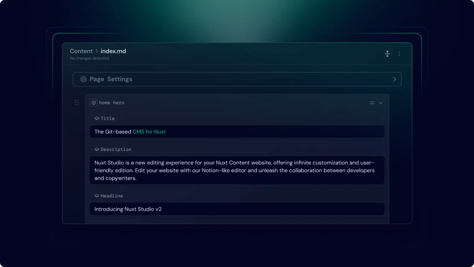 Visual editor for non technical users